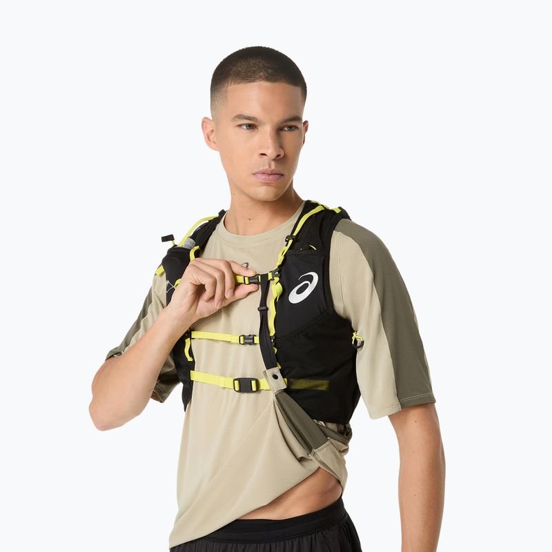 Pánské běžecké tričko ASICS Fujitrail Elite Top khaki/mantle green 8