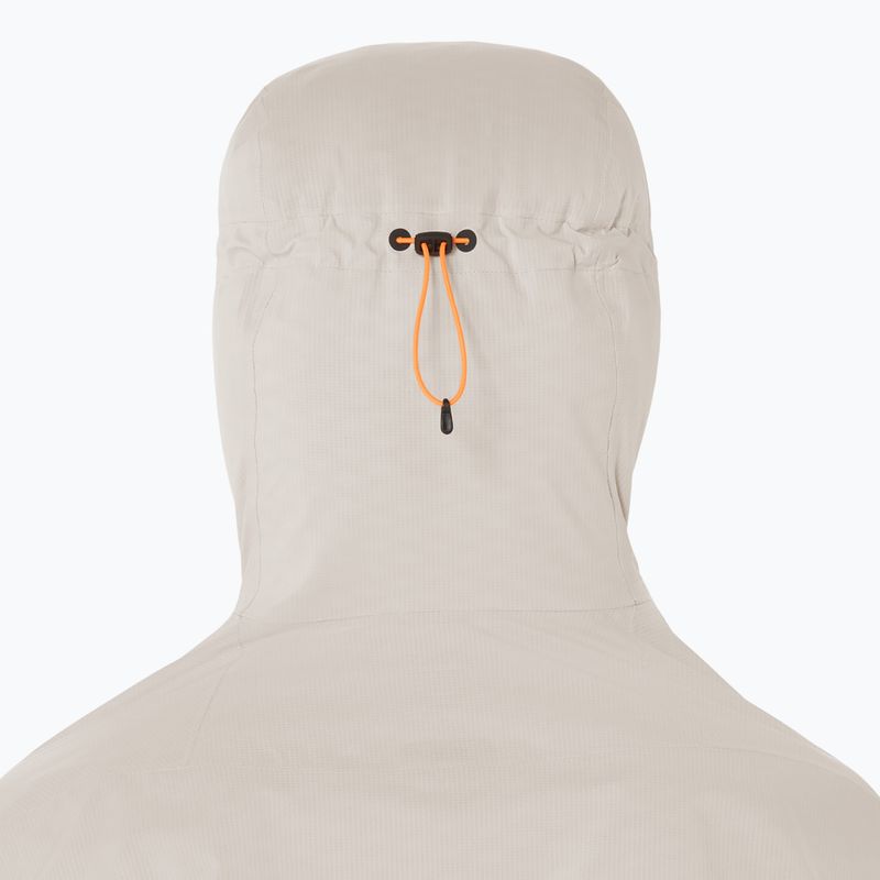 Dámská běžecká bunda ASICS Fujitrail Elite Waterproof cream 7