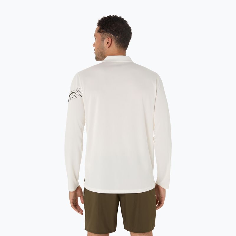 Longsleeve do biegania męski ASICS Icon LS 1/2 Zip cream 3