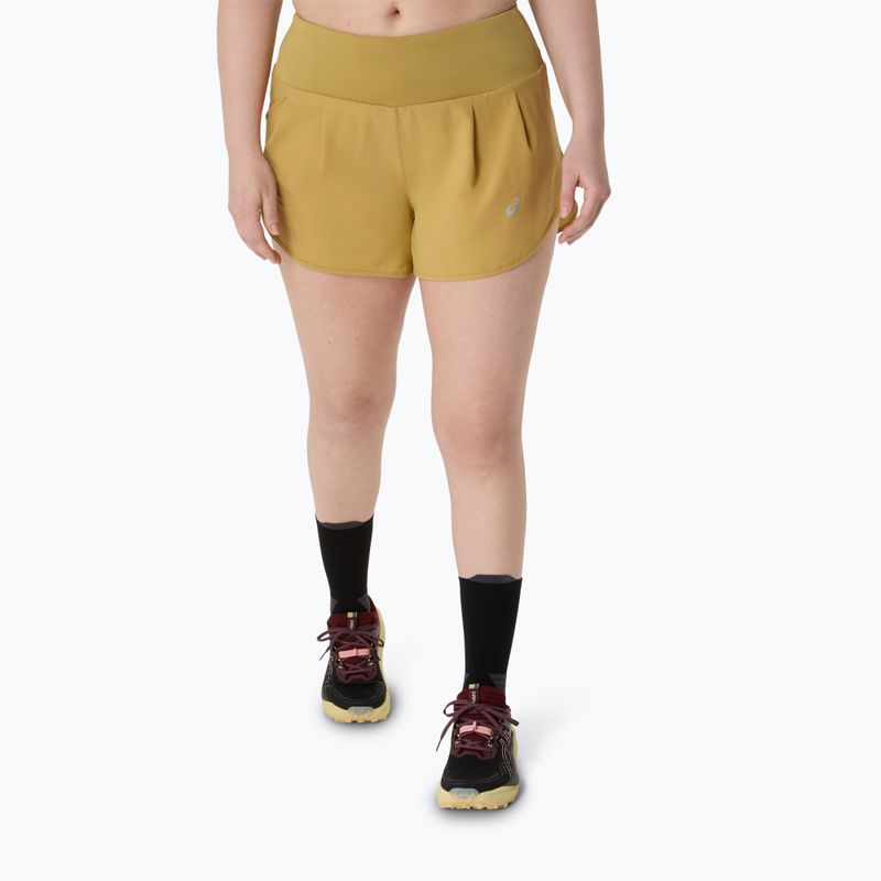 Spodenki do biegania damskie ASICS Road 3.5IN lemongrass