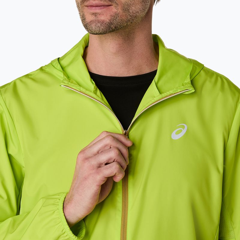 Kurtka do biegania męska ASICS Core neon lime 8