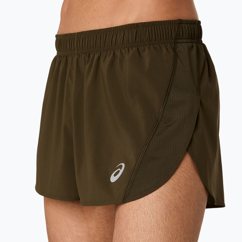 Spodenki do biegania męskie ASICS Core Split Short brown stone 5