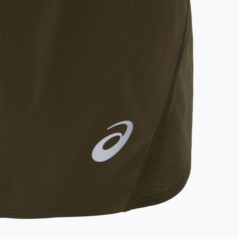 Pánské běžecké šortky ASICS Core Split Short brown stone 9