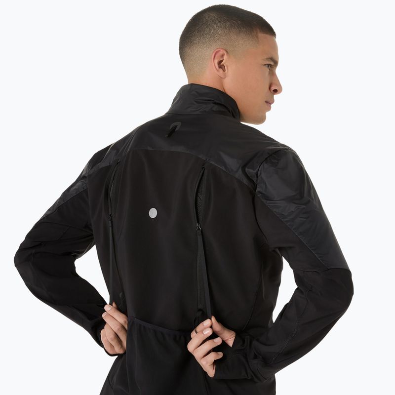 Pánská běžecká bunda ASICS Road Winter performance black 7