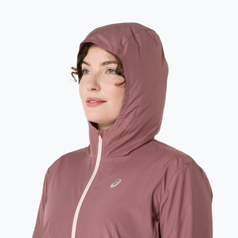 Kurtka do biegania damska ASICS Core rubble red 6