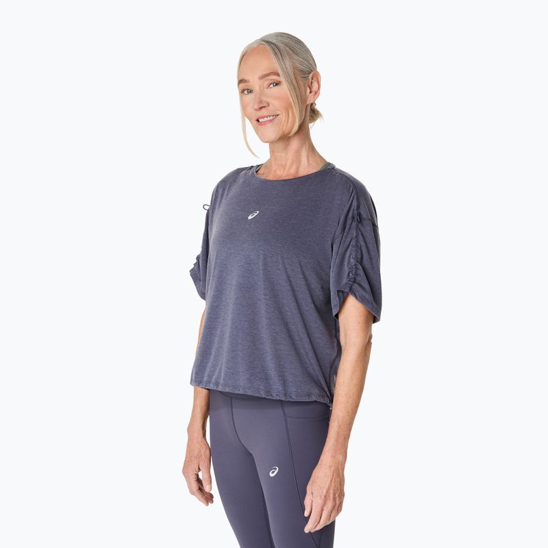 Dámské běžecké tričko ASICS Nagino Run Adjustable Top indigo fog 4