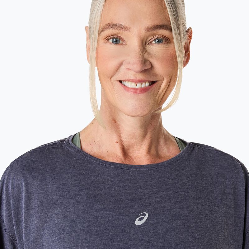 Dámské běžecké tričko ASICS Nagino Run Adjustable Top indigo fog 5