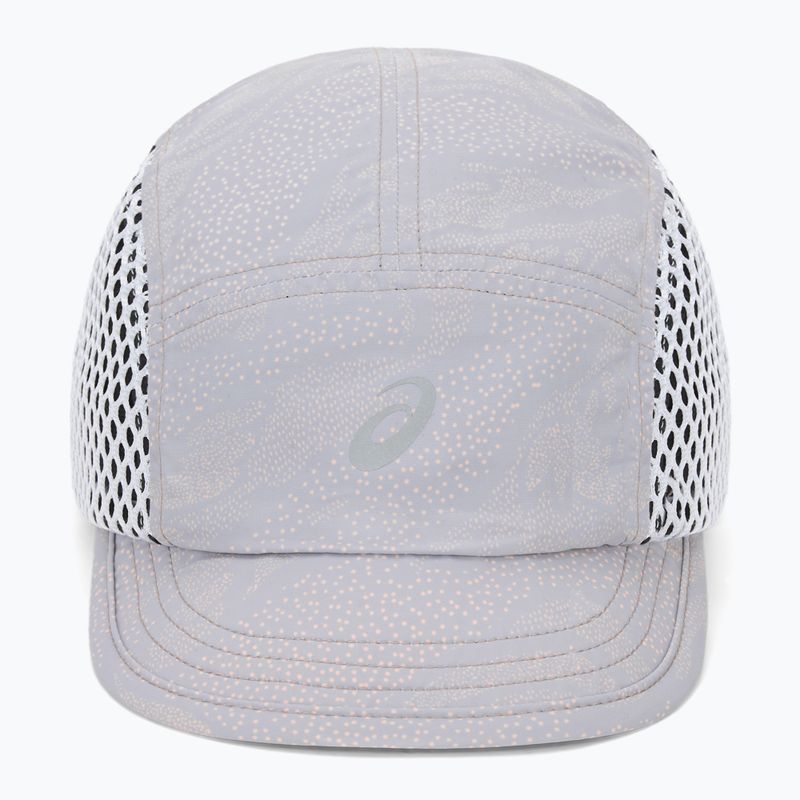 Kšiltovka ASICS Fujitrail rainstorm grey/pale apricot 2