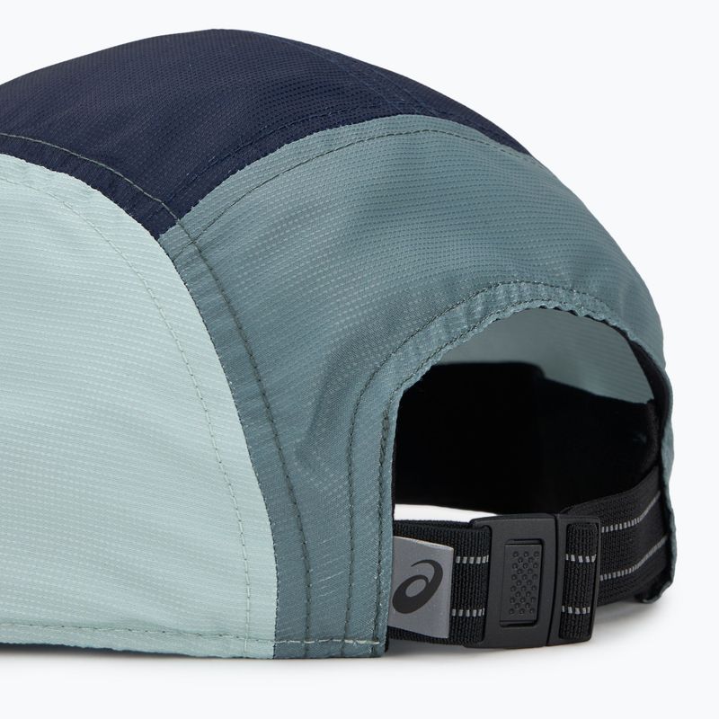 Kšiltovka ASICS 5 Panel midnight/lichen rock/monument blue  4