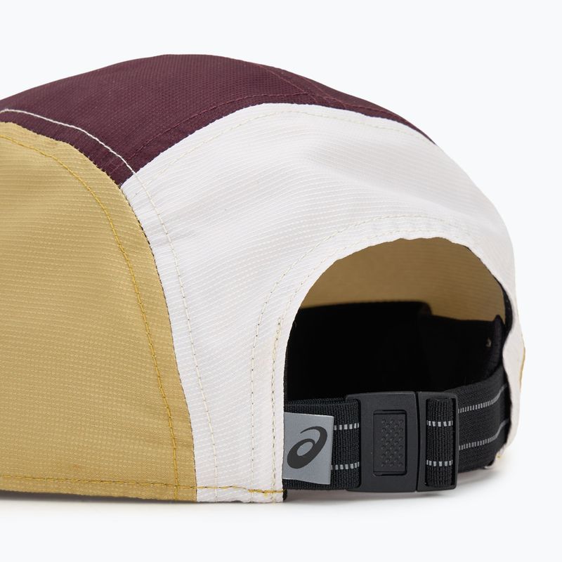 Kšiltovka ASICS 5 Panel mantle green/dark currant/lemongrass  4