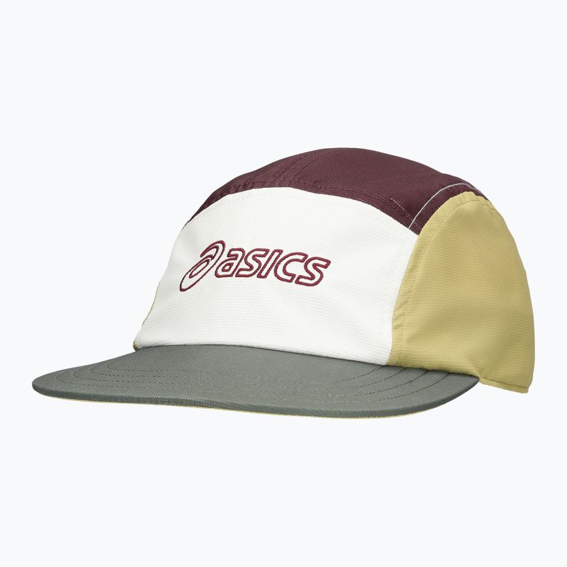 Kšiltovka ASICS 5 Panel mantle green/dark currant/lemongrass  5