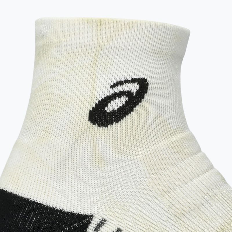 Ponožky ASICS Performance Run Quarter brilant white/oyster white 3