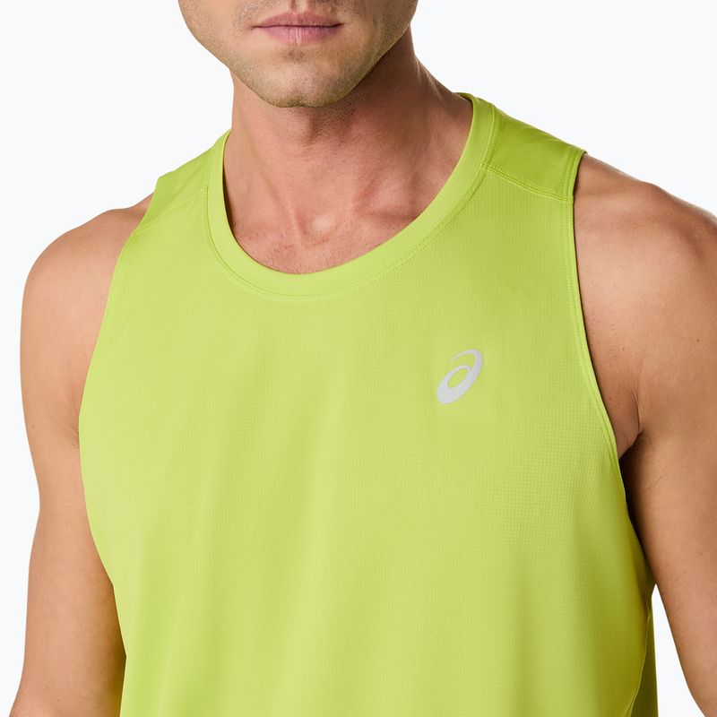 Koszulka do bieganie męska ASICS Core Singlet neon lime 4