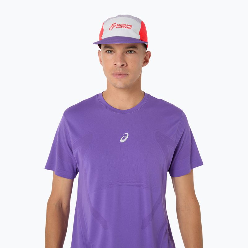 Kšiltovka ASICS 5 Panel flash red/edo purple/dusk violet 7
