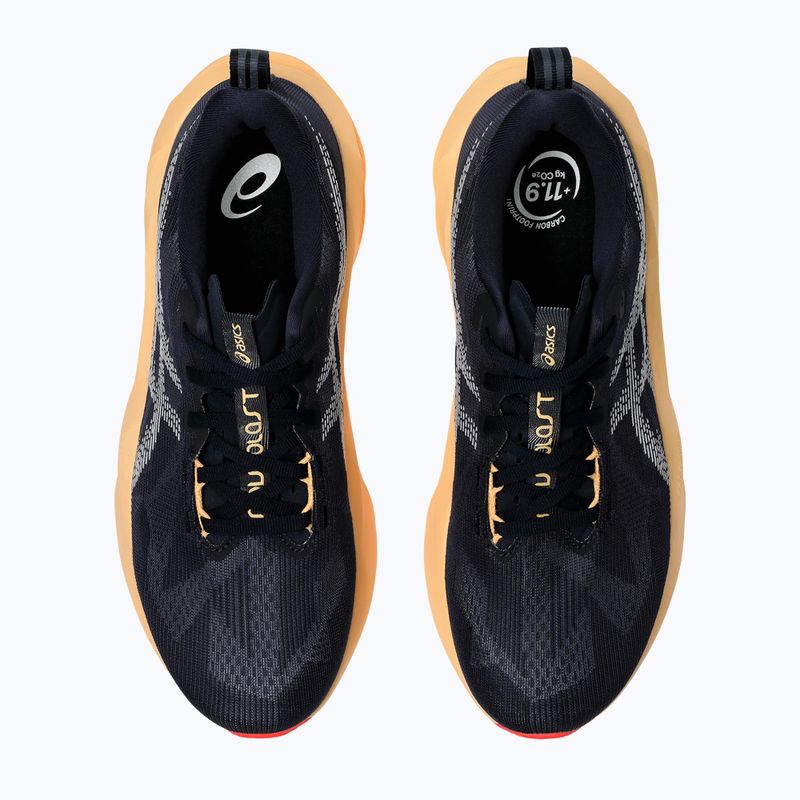 Buty do biegania męskie ASICS Novablast 5 midnight/orange glow 14