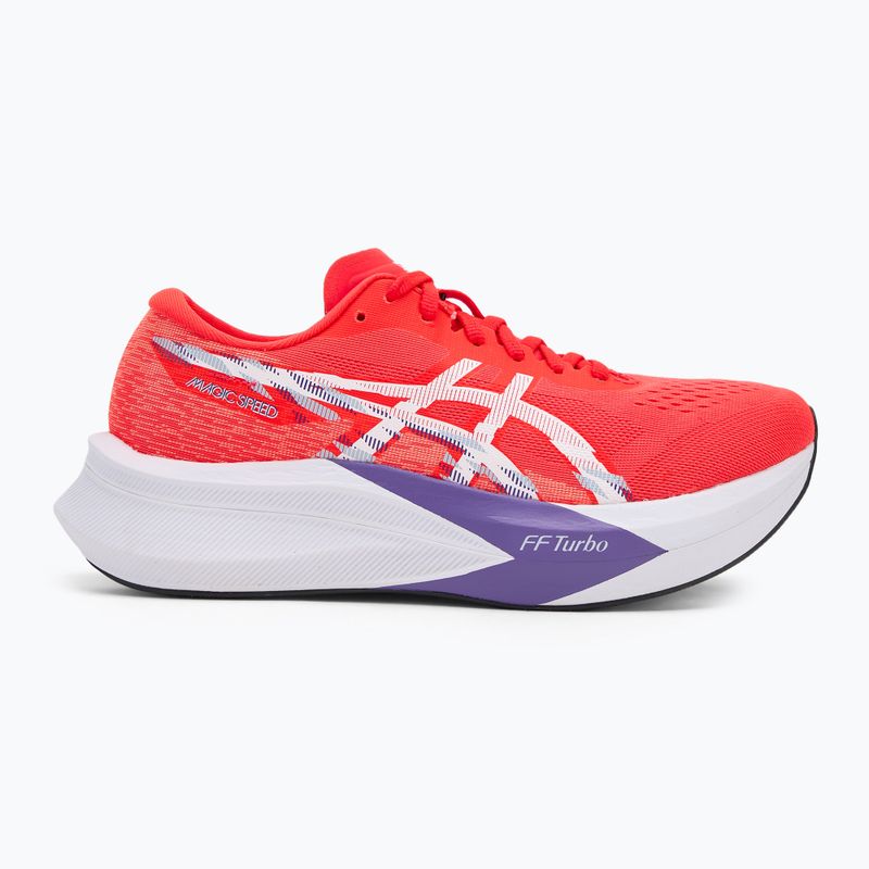 Buty do biegania męskie ASICS Magic Speed 4 flash red/white 2