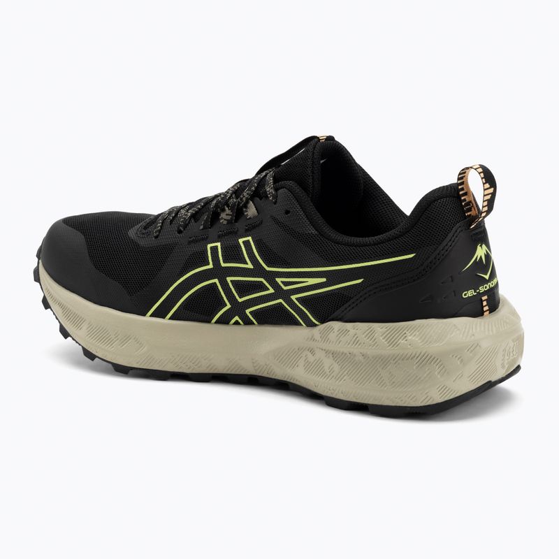 Buty do biegania męskie ASICS Gel-Sonoma 8 black/lime green 3