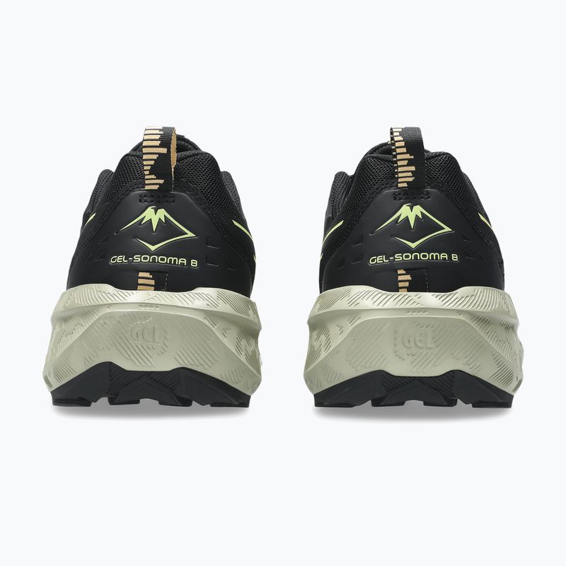 Buty do biegania męskie ASICS Gel-Sonoma 8 black/lime green 12