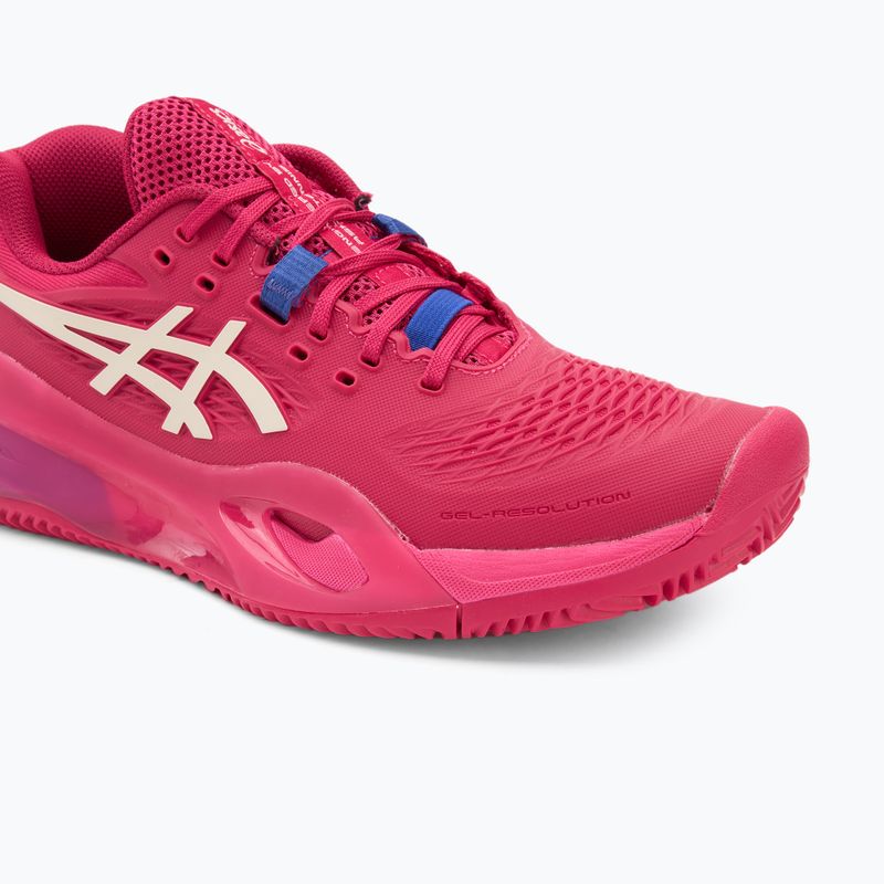 Buty do tenisa damskie ASICS Gel-Resolution X Clay W bright rose/cream 7