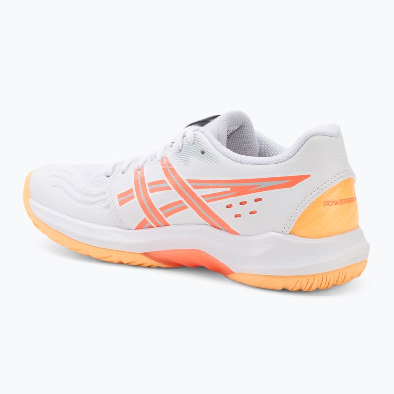Buty damskie ASICS Powerbreak FF white/vivid coral 3