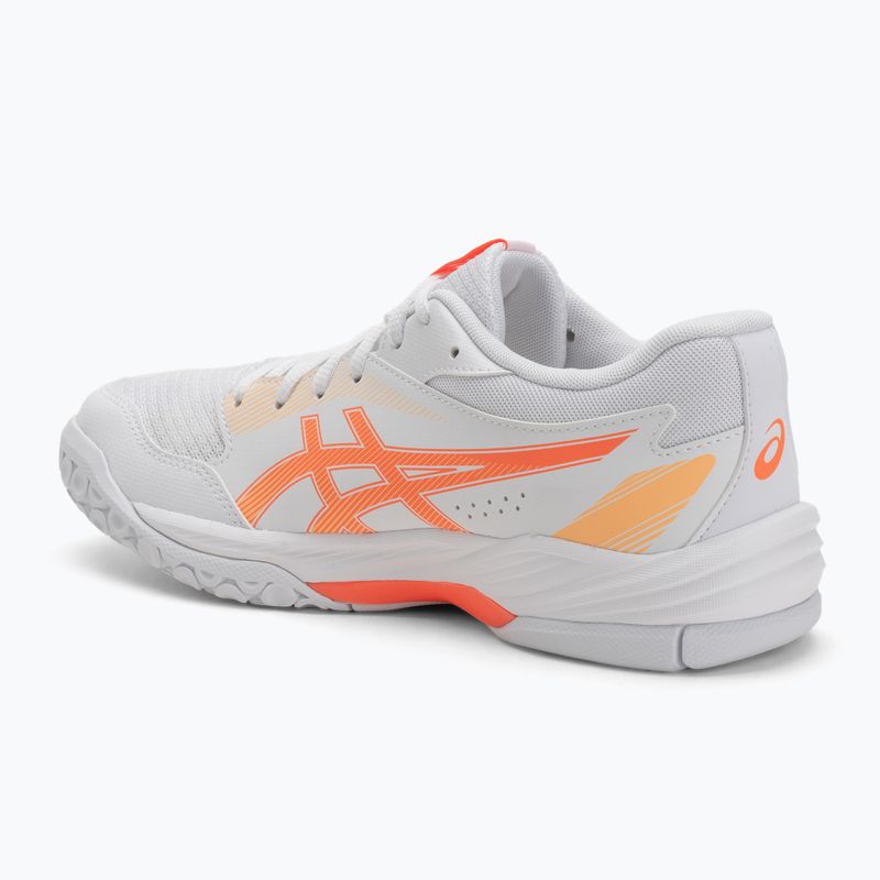 Buty damskie ASICS Gel-Task 4 white/vivid coral 3