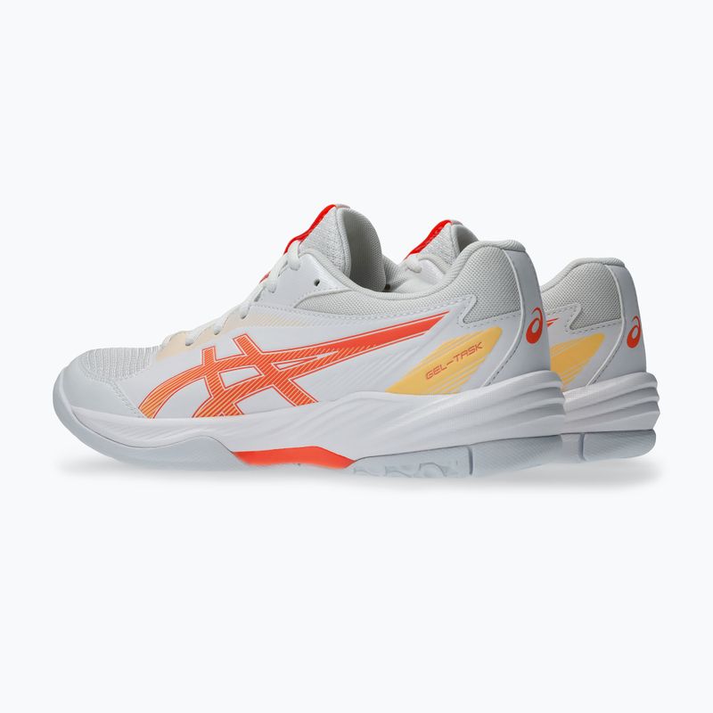Buty damskie ASICS Gel-Task 4 white/vivid coral 11