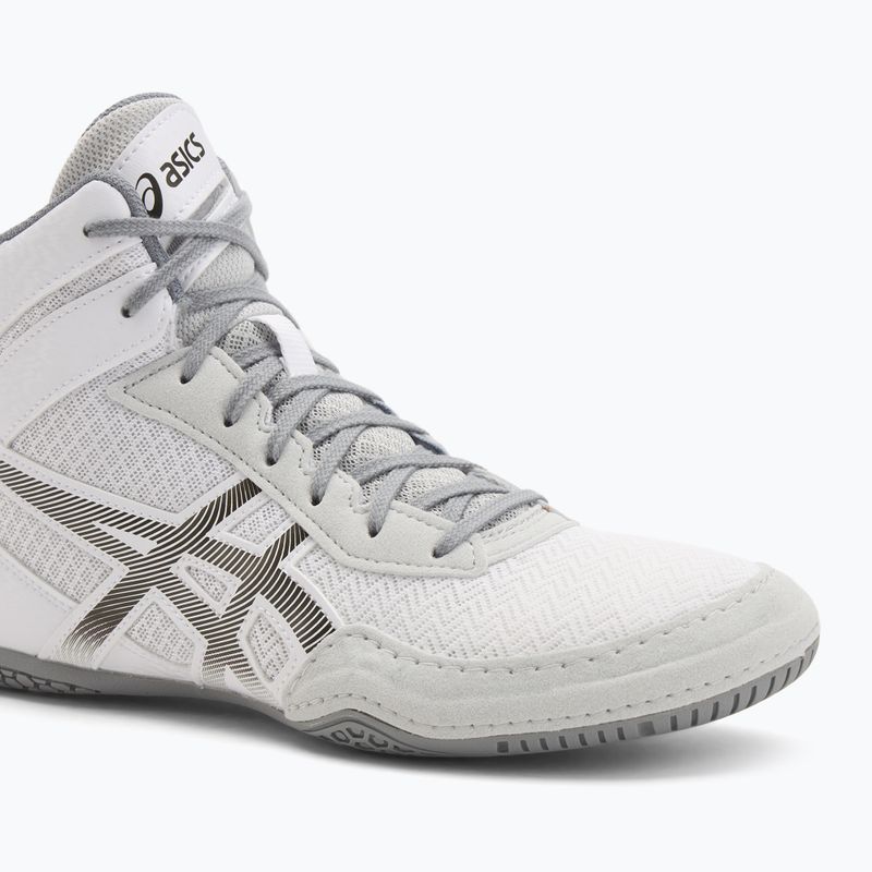 Zápasnické boty ASICS Matcontrol 3 white/gunmetal 7