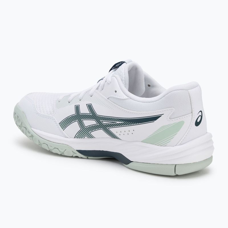 Buty męskie ASICS Gel-Task 4 white/tranquil teal 3