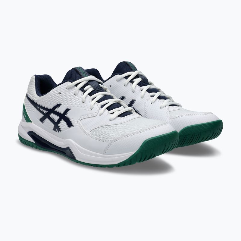 Buty do tenisa męskie ASICS Gel-Dedicate 8 white/midnight 10