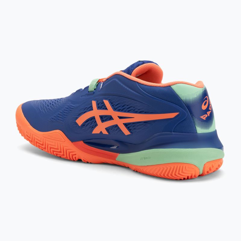 Pánské padelové boty ASICS Gel-Resolution X dark cobalt/vivid coral 3