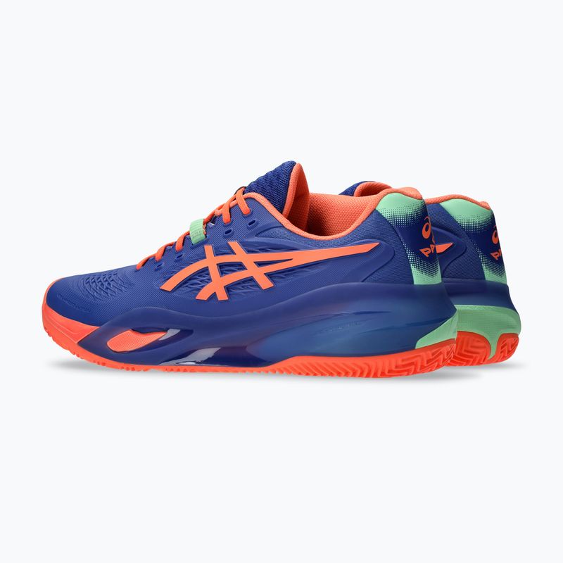 Pánské padelové boty ASICS Gel-Resolution X dark cobalt/vivid coral 11