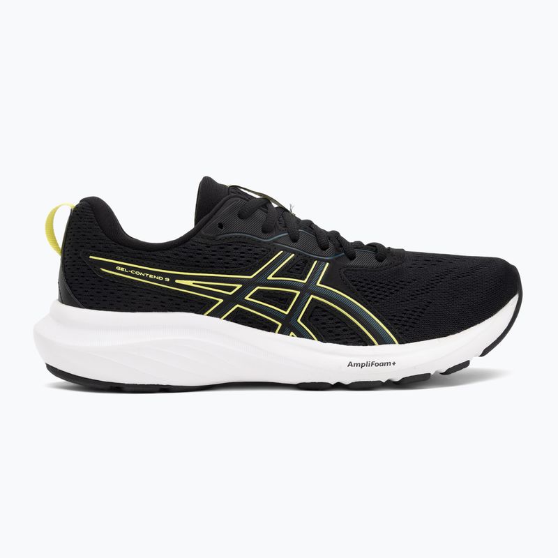 Pánské běžecké boty ASICS Gel-Contend 9 black/citron 2