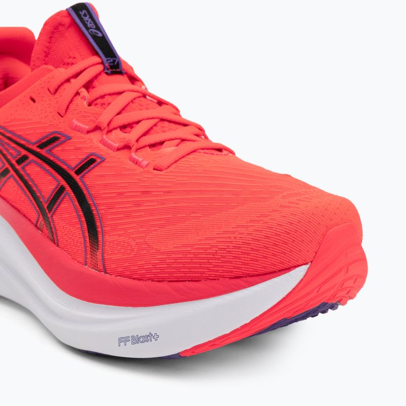 Buty do biegania męskie ASICS Gel-Nimbus 27 flash red/black 7