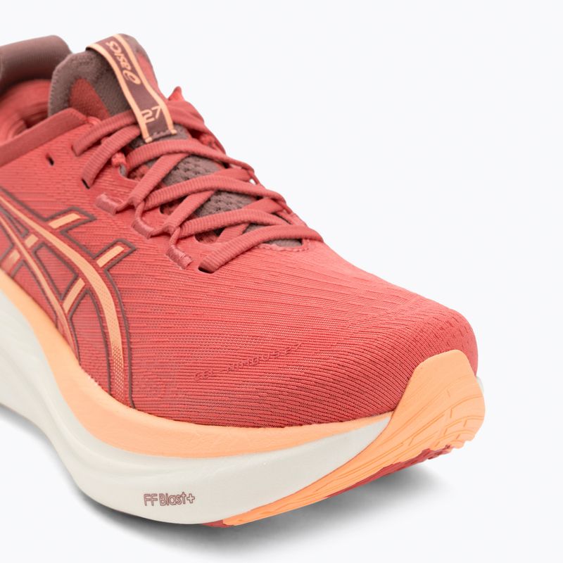 Dámské běžecké boty Asics Gel-Nimbus 27 dark pink clay/orange glow 7