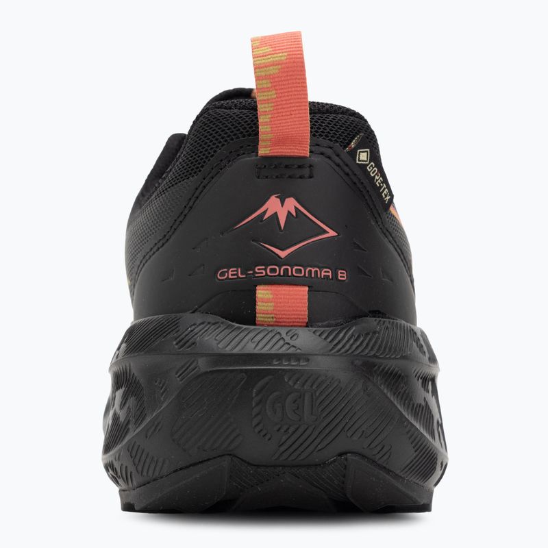 Dámské běžecké boty ASICS Gel-Sonoma 8 GTX black/dark pink clay 6