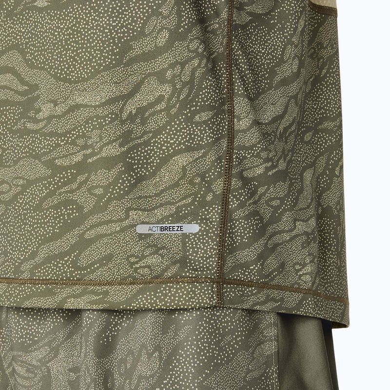 Pánské běžecké tričko ASICS Fujitrail Singlet mantle green/khaki 7