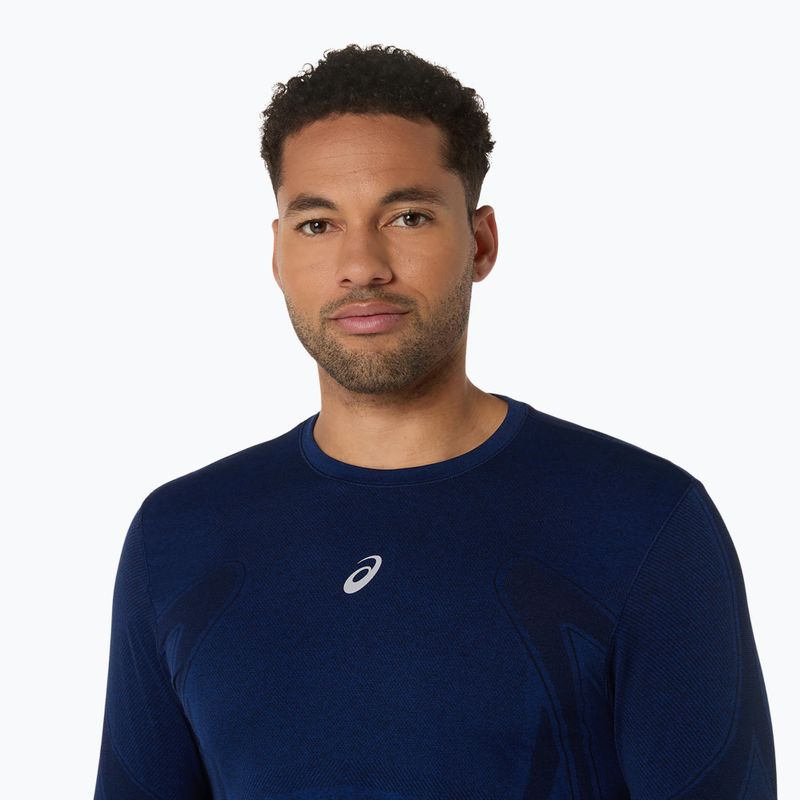 Pánské běžecké tričko Longsleeve ASICS Road Seamless LS midnight 5