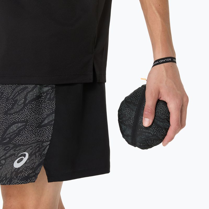 Pánská běžecká bunda ASICS Fujitrail Packable Windbreaker performance black 14