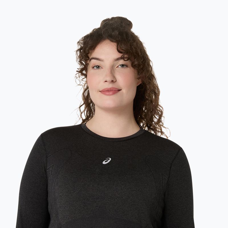 Dámské běžecké tričko Longsleeve ASICS Road Seamless LS performance black 5