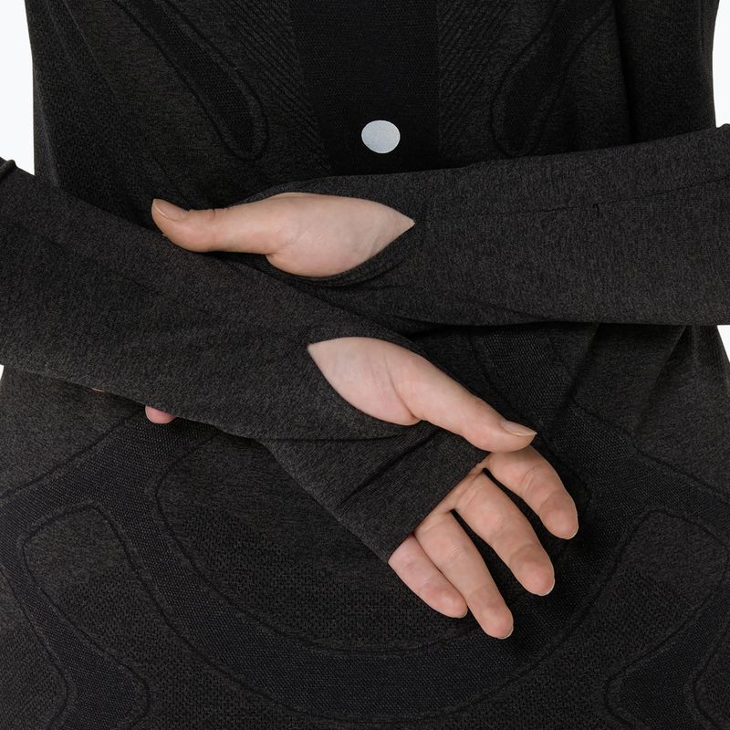 Dámské běžecké tričko Longsleeve ASICS Road Seamless LS performance black 7