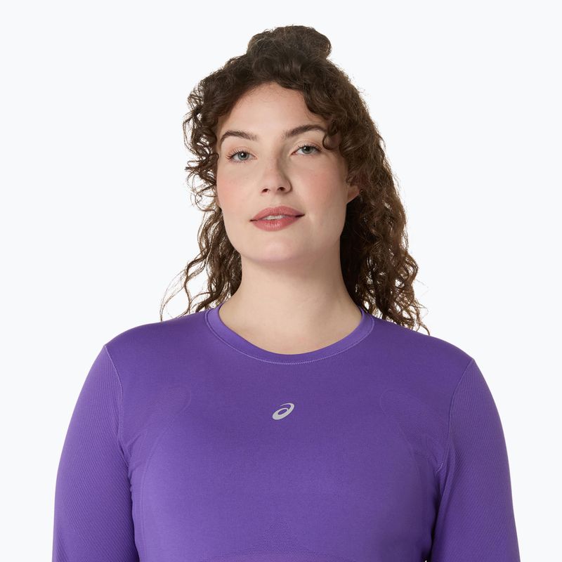 Dámské běžecké tričko Longsleeve ASICS Road Seamless LS edo purple 4