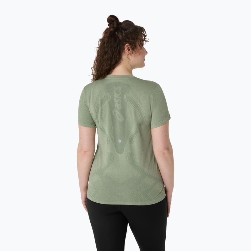 Dámské běžecké tričko ASICS Seamless monument blue/whisper green 3