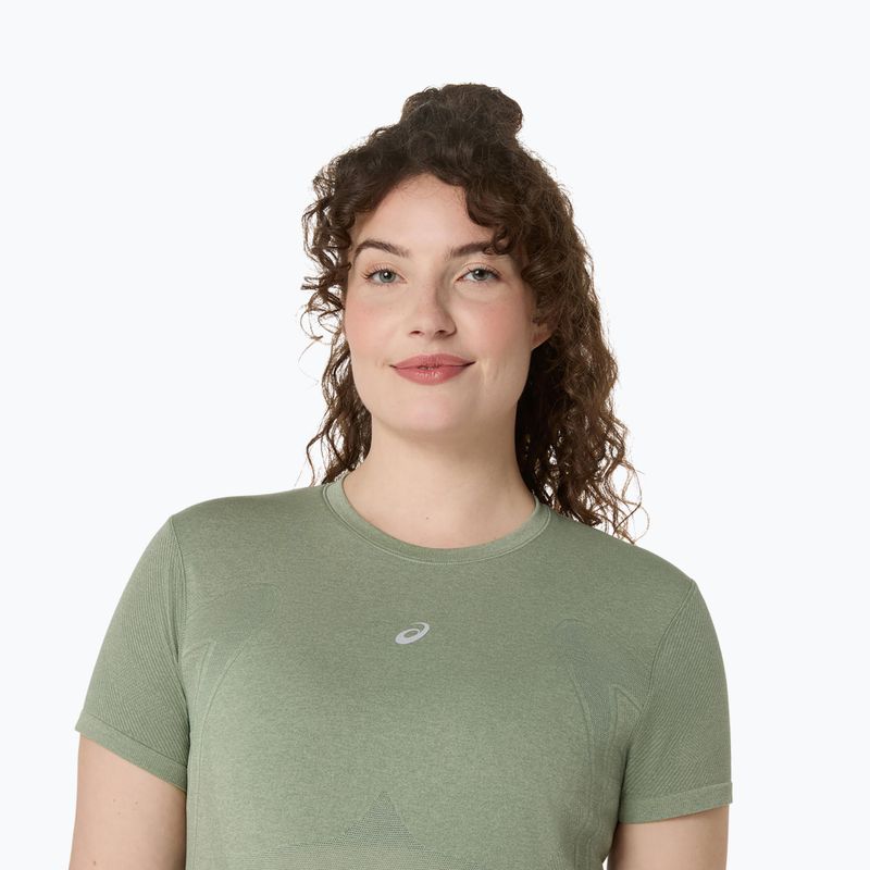 Dámské běžecké tričko ASICS Seamless monument blue/whisper green 5