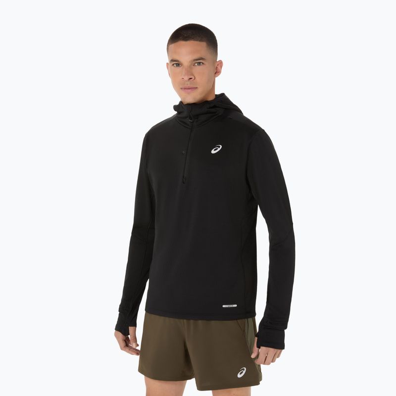 Pánská běžecká mikina ASICS Road Winter Hoodie performance black 4