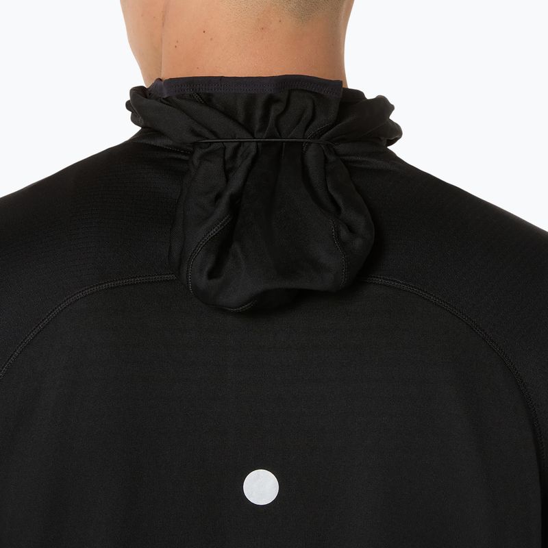 Pánská běžecká mikina ASICS Road Winter Hoodie performance black 7