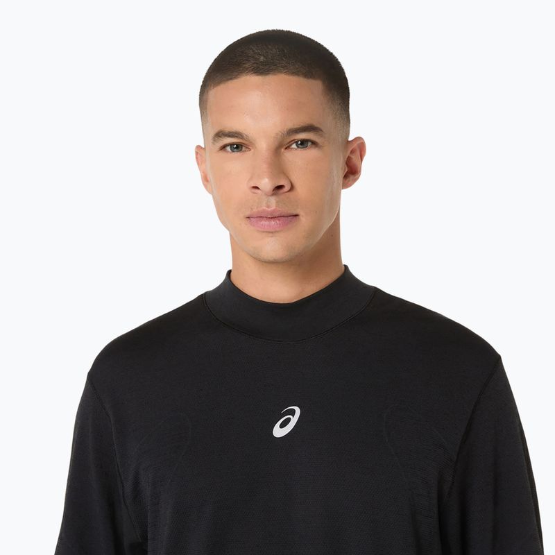 Pánské běžecké tričko Longsleeve ASICS Road Winter Seamless performance black 6
