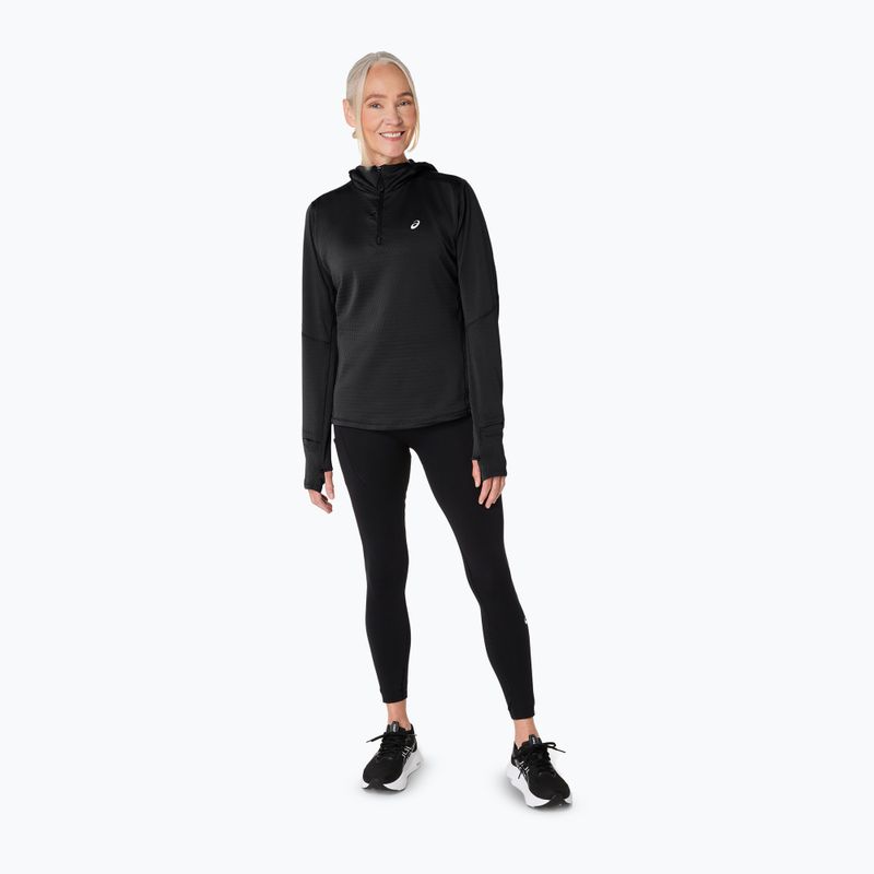 Dámská běžecká mikina ASICS Road Winter Hoodie performance black 2