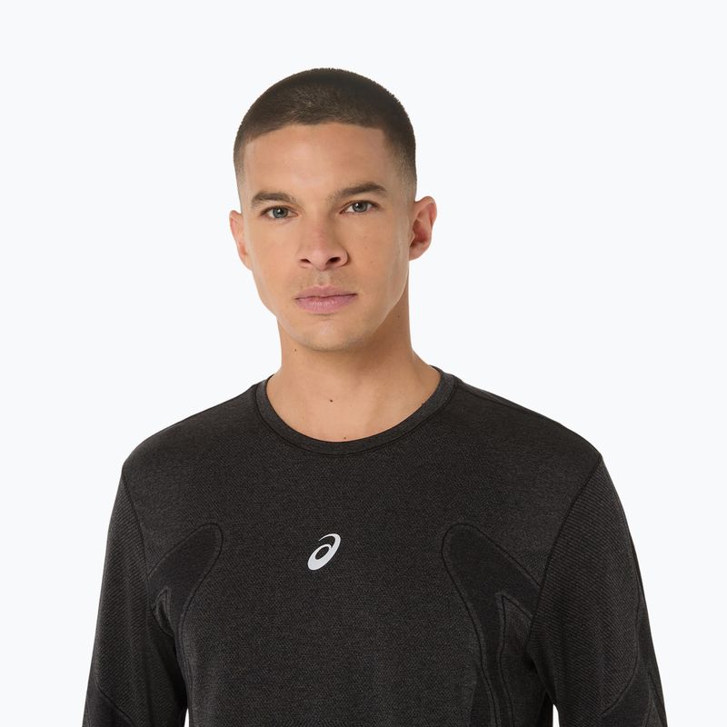 Pánské běžecké tričko Longsleeve ASICS Road Seamless LS performance black  5