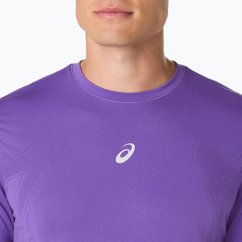 Pánské běžecké tričko ASICS Road Seamless edo purple 5