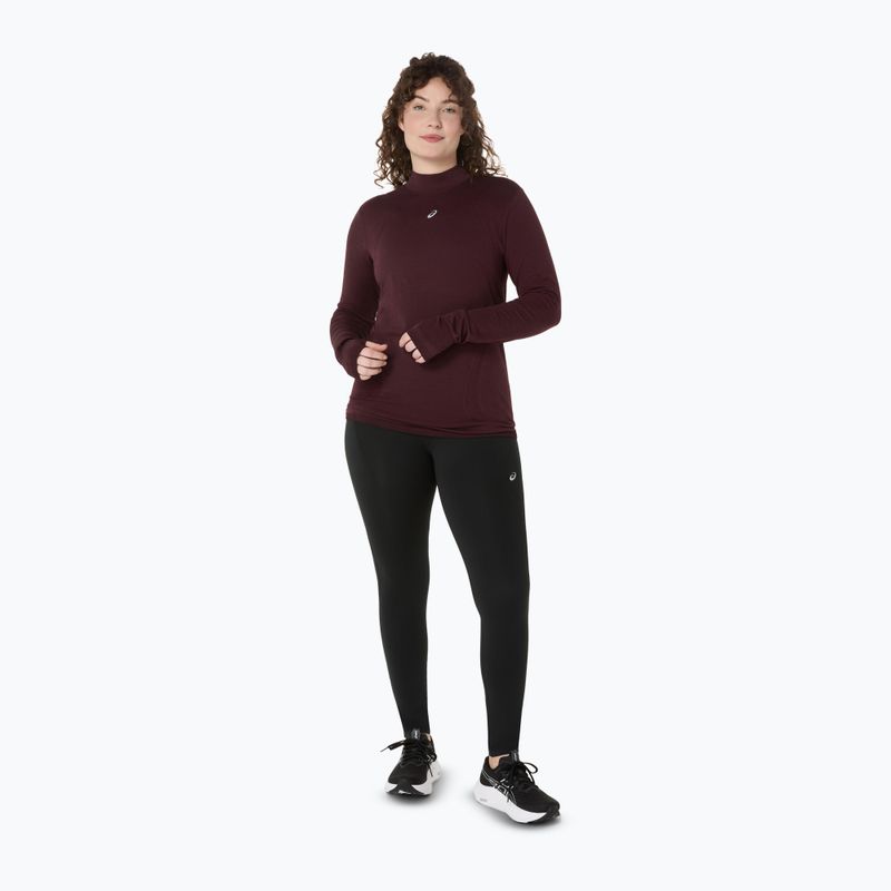Dámské běžecké legíny ASICS Road Winter High Waist performance black 2
